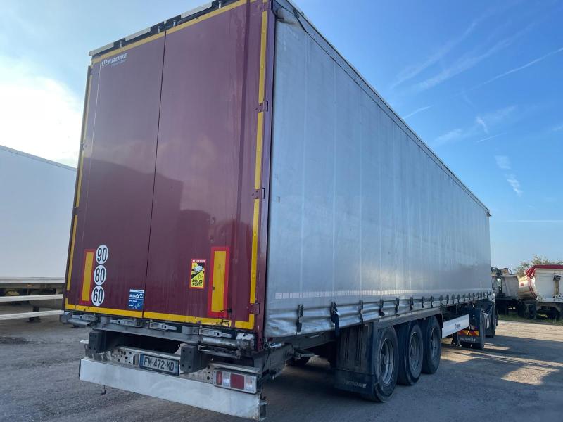 Semi-remorque Krone Rideaux coulissants PLSC