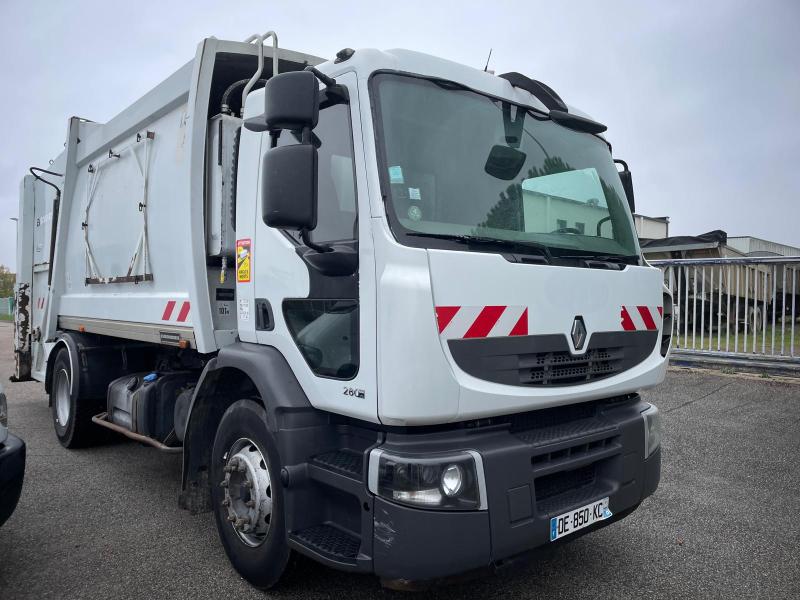 Engin de voirie Renault Premium 280.19 DXI Camion benne à ordures ménagères