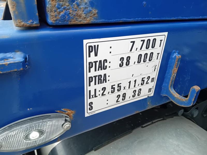 Semi-remorque Kaiser Véhicules spéciaux Porte gaz