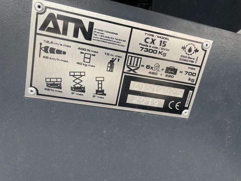 Nacelle Atn CX15 Nacelle automotrice