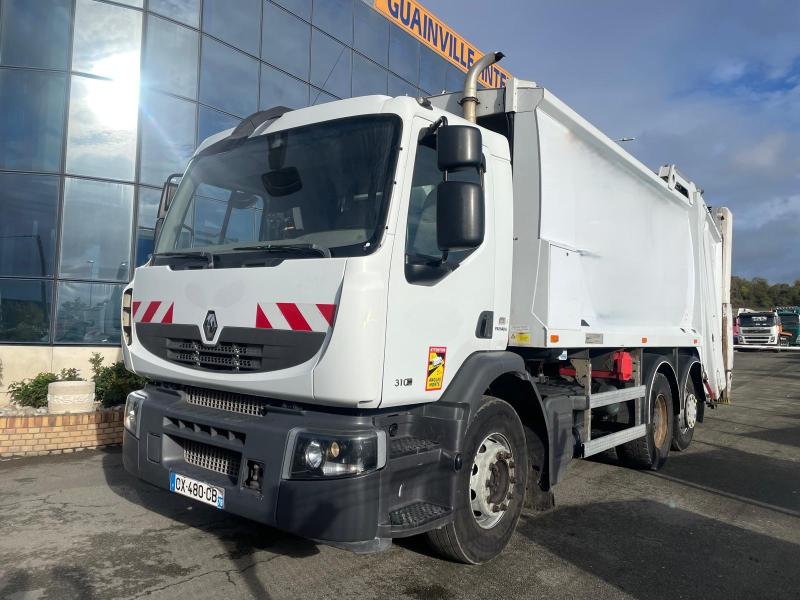 Engin de voirie Renault Premium 310.19 DXI Camion benne à ordures ménagères