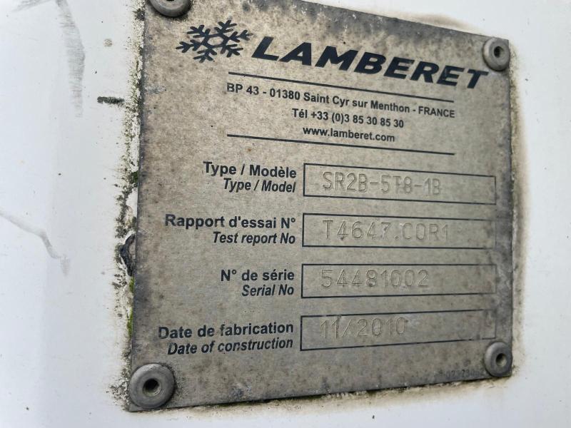 Semi-remorque Lamberet Frigo Mono température