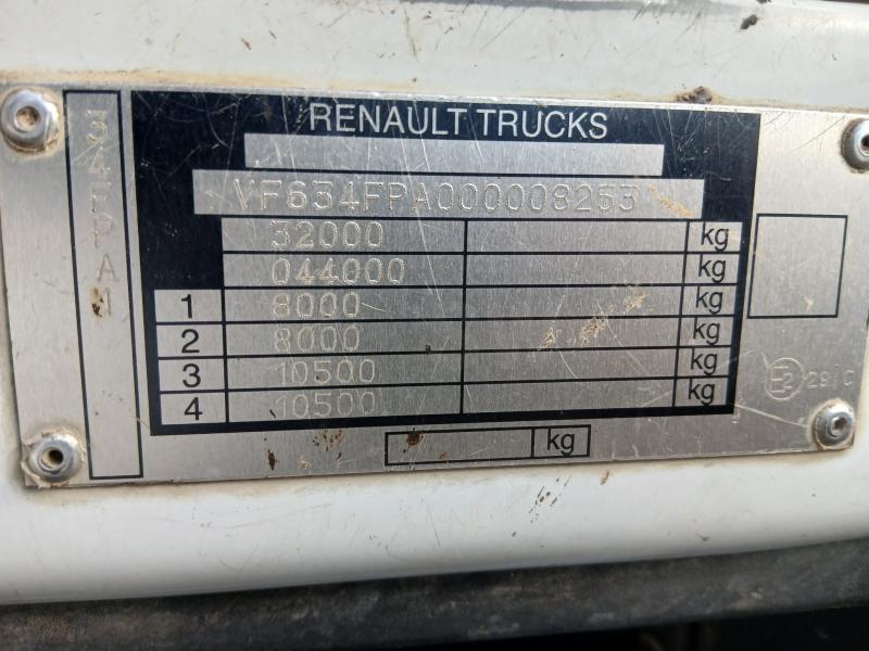 Camion Renault Kerax 380 DXI Benne Bi-benne