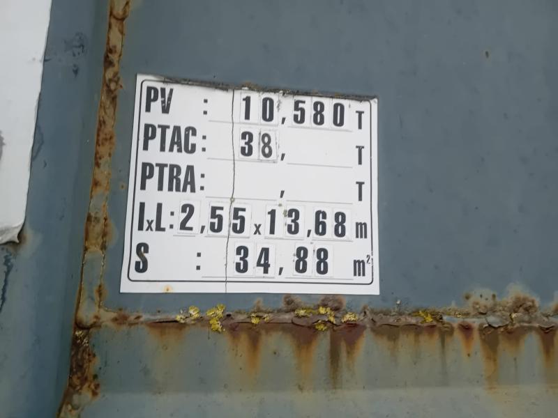 Semi-remorque Fruehauf Plateau