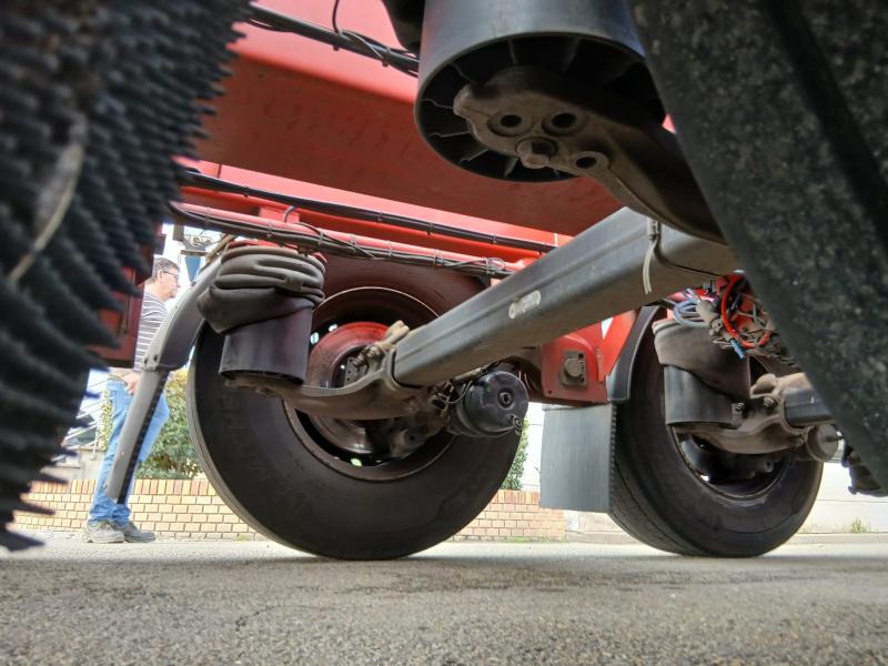 Semi-remorque Fliegl Porte containers