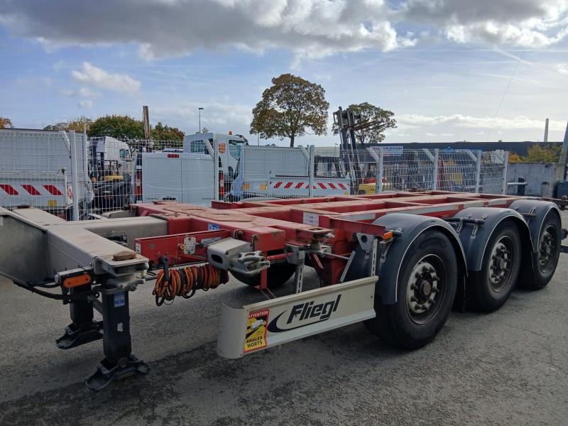 Semi-remorque Fliegl Porte containers