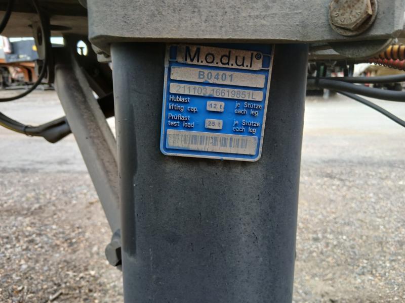 Semi-remorque Fliegl Porte containers