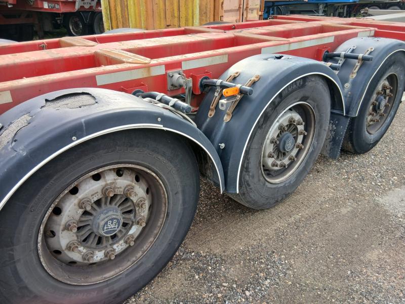 Semi-remorque Fliegl Porte containers