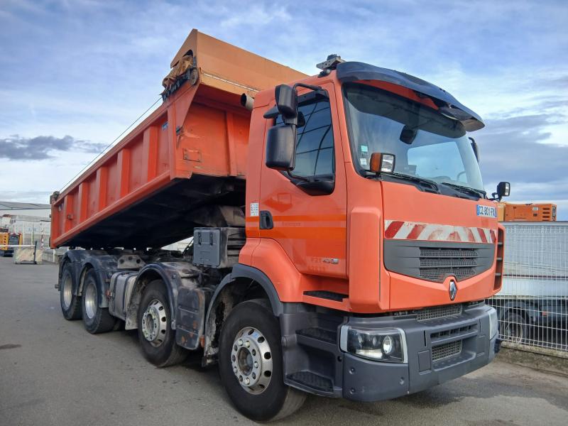 Camion Renault Lander 430 DXI Benne Benne arrière