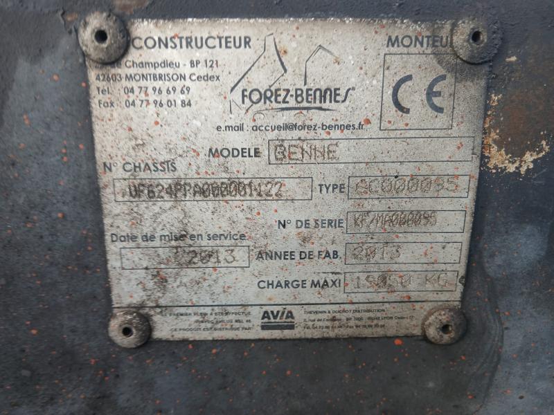 Camion Renault Lander 430 DXI Benne Benne arrière