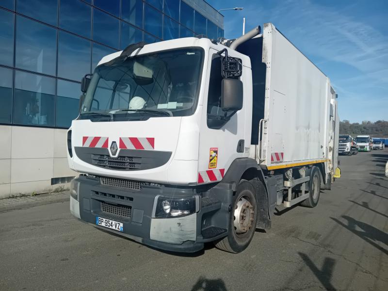 Engin de voirie Renault Premium 280 DXI Camion benne à ordures ménagères