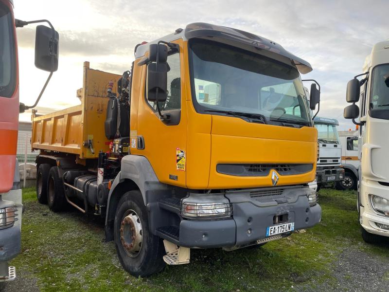 Camion Renault Kerax 370 DCI Benne Bi-benne