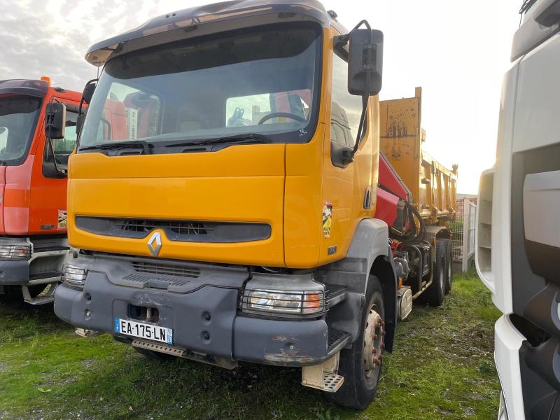 Camion Renault Kerax 370 DCI Benne Bi-benne
