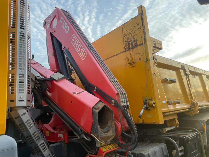 Camion Renault Kerax 370 DCI Benne Bi-benne