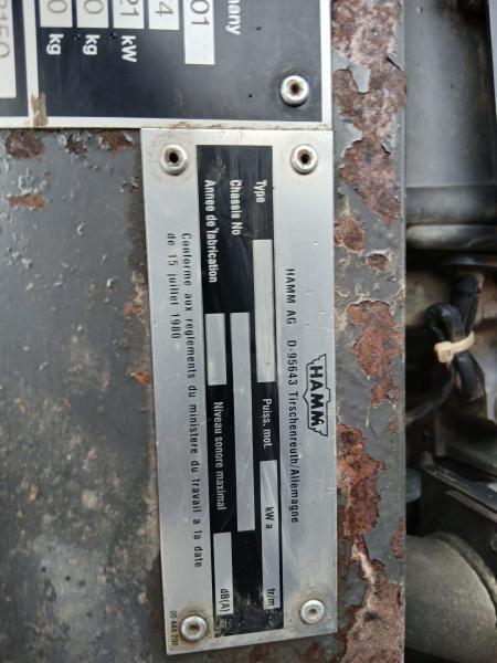 Compacteur Hamm HD 13 Compacteur tandem