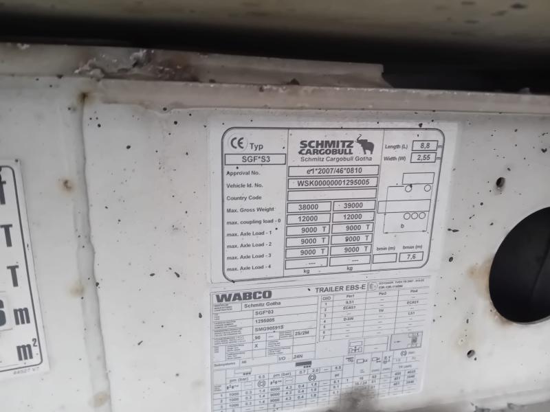 Semi-remorque Schmitz Benne Benne TP