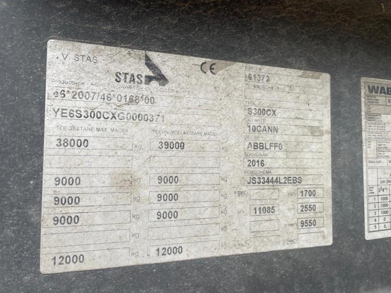 Semi-remorque Stas Benne Benne TP