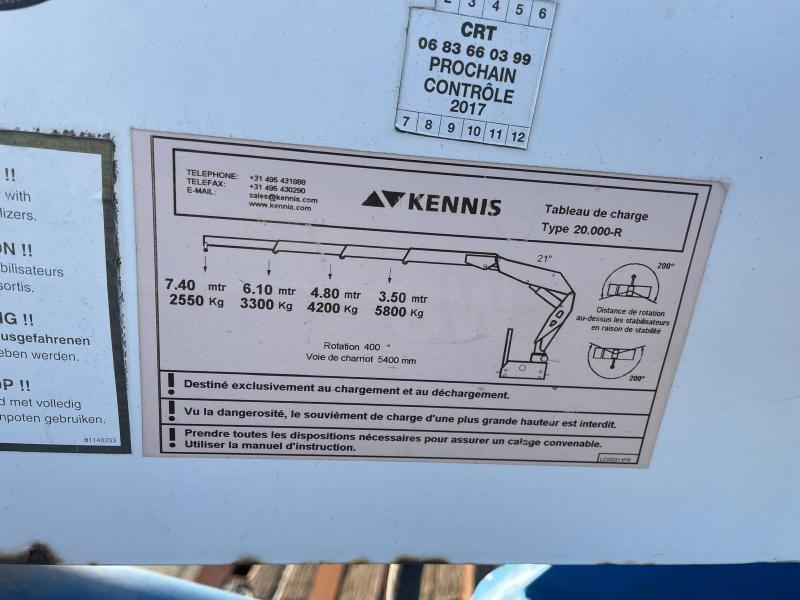Semi-remorque Fruehauf Plateau