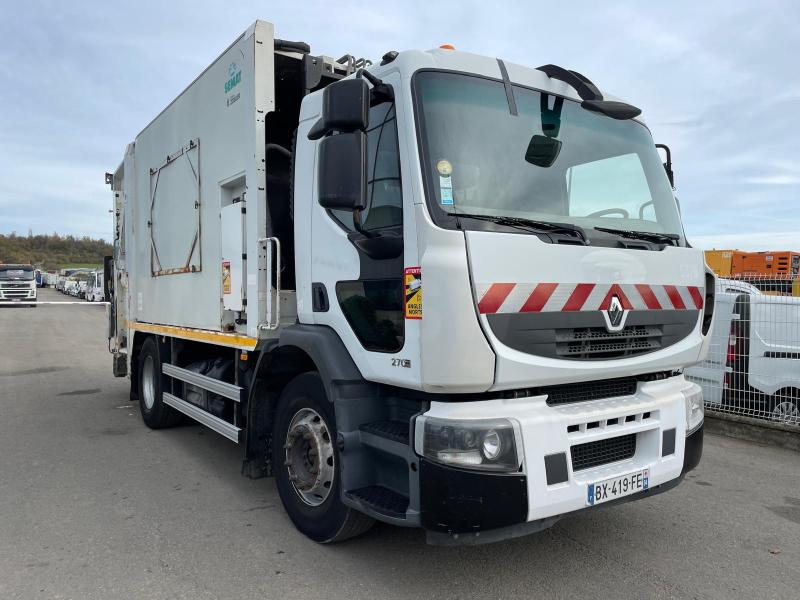 Engin de voirie Renault Premium 270 DXI Camion benne à ordures ménagères