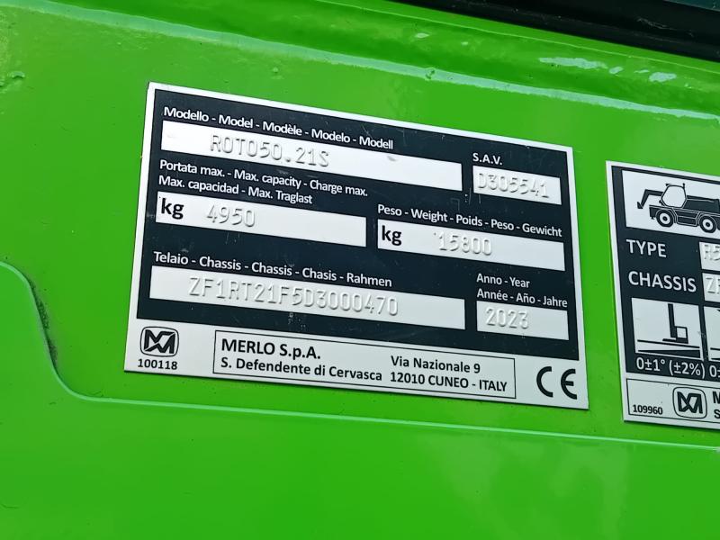 Chariot télescopique Merlo Roto 50.21S Chariot télescopique rotatif