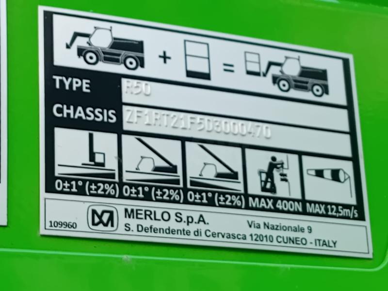 Chariot télescopique Merlo Roto 50.21S Chariot télescopique rotatif