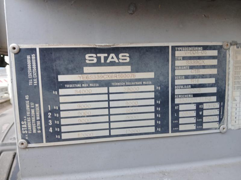 Semi-remorque Stas Benne Benne TP