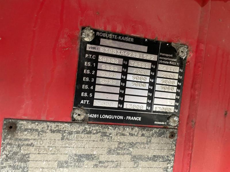 Semi-remorque Kaiser Plateau