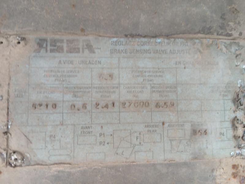 Semi-remorque Asca Plateau