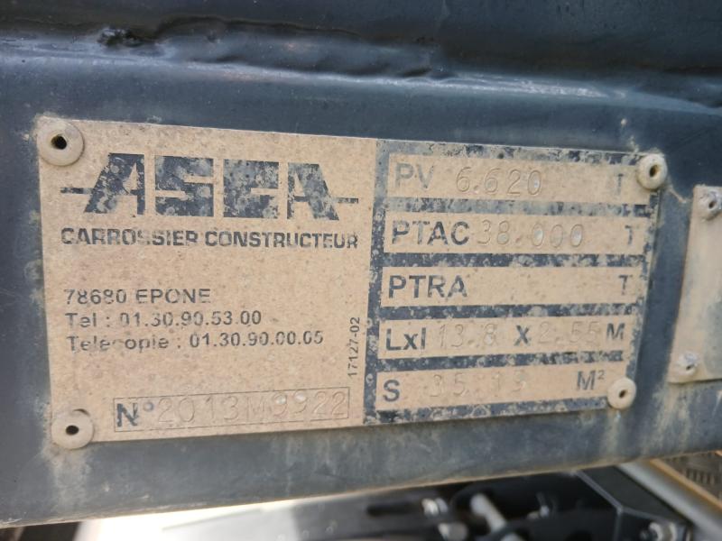 Semi-remorque Asca Plateau