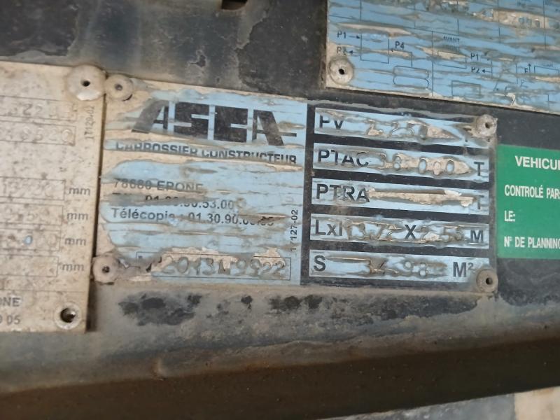 Semi-remorque Asca Plateau