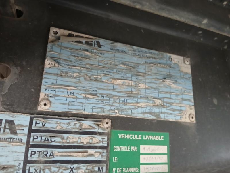 Semi-remorque Asca Plateau