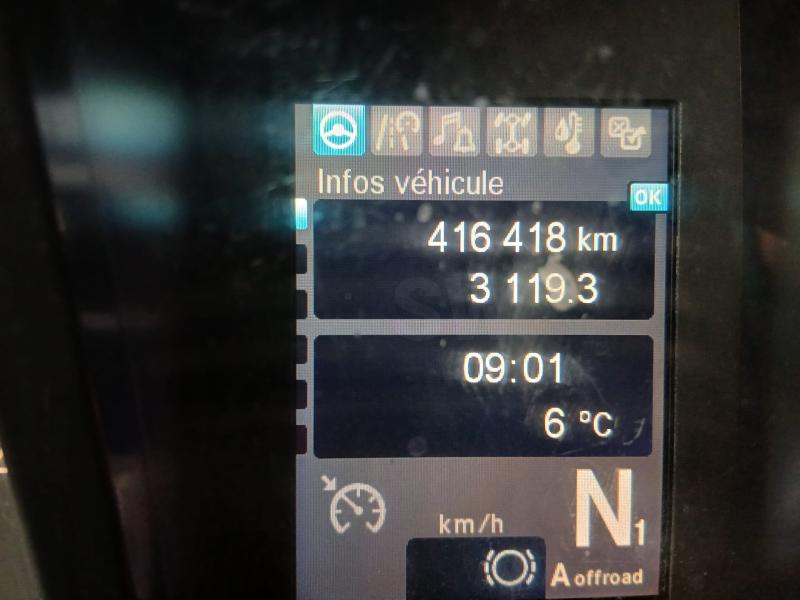 Camion Mercedes Arocs 4143 Benne Benne arrière