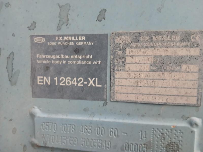 Camion Mercedes Arocs 4143 Benne Benne arrière