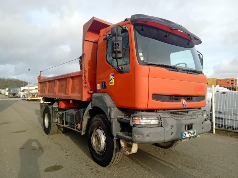 Camion Renault Kerax Benne Bi-benne