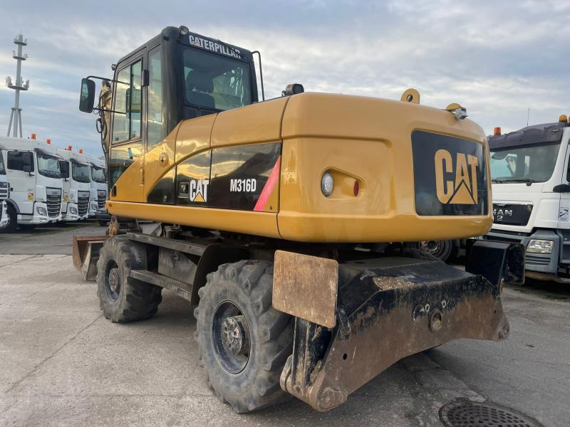 Pelle Caterpillar M316 Pelle sur pneus
