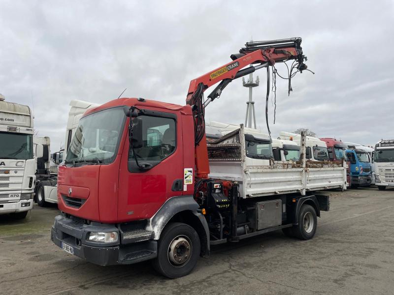 Camion Renault Midliner 180 Benne Benne arrière
