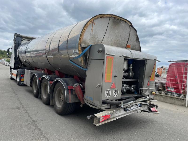 Semi-remorque Eta Citerne Alimentaire