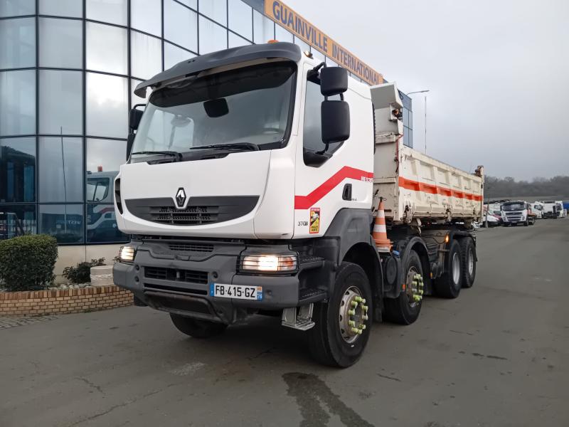 Camion Renault Kerax 370 DXI Benne Bi-benne