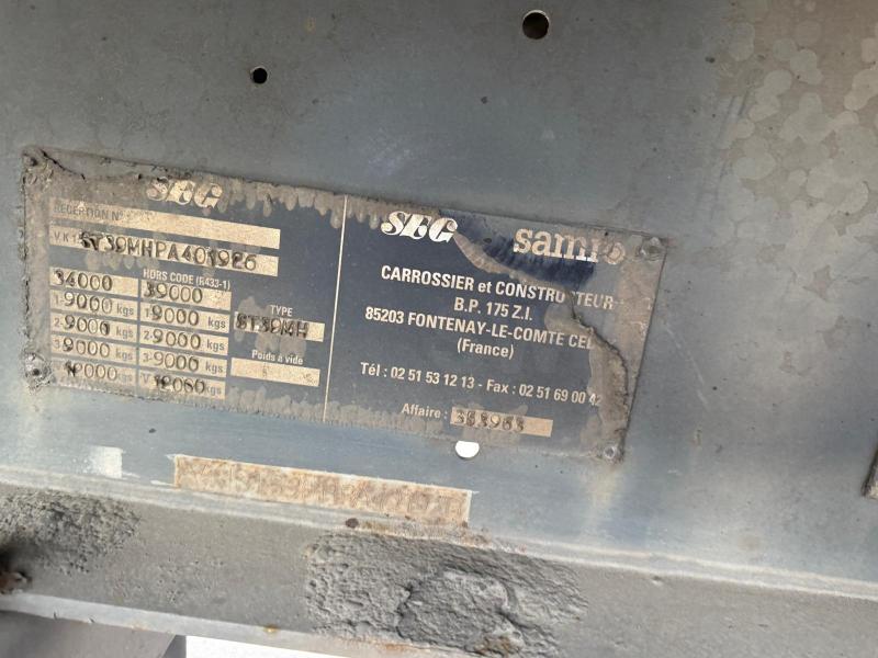 Semi-remorque Samro Fourgon