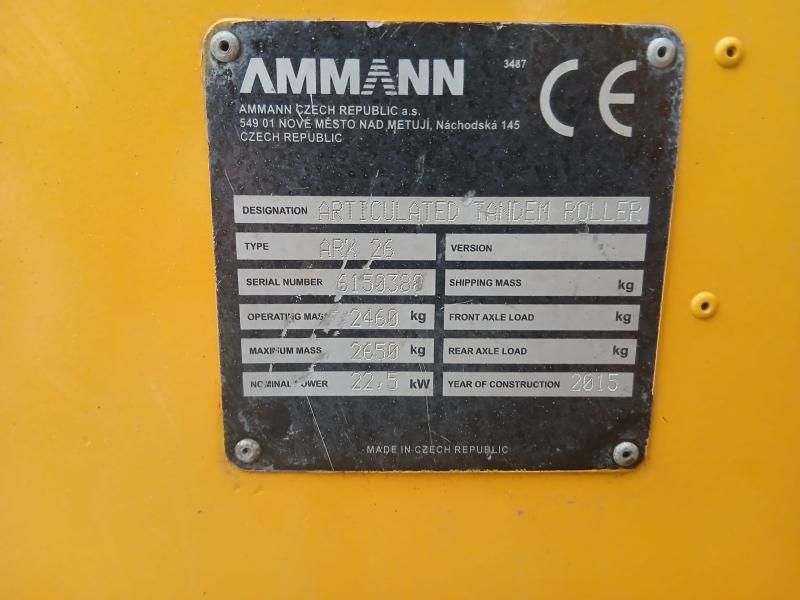 Compacteur Ammann ARX 26 Compacteur à main Rouleau vibrant