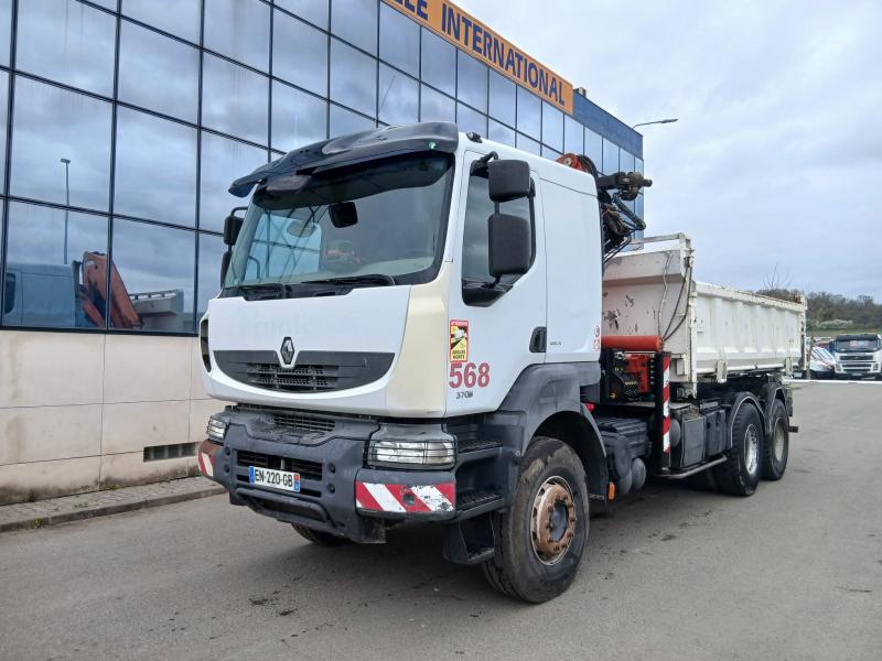 Camion Renault Kerax 370.19 DXI Benne Bi-benne