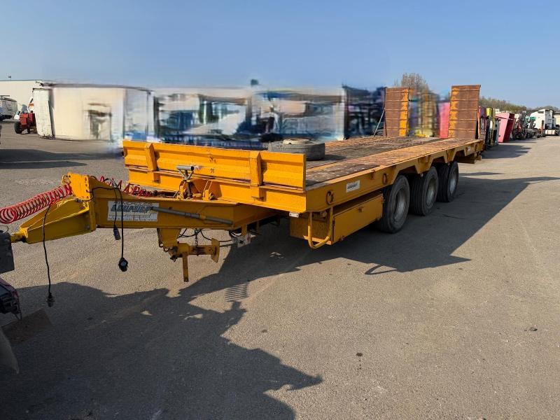 Remorque Louault Porte engins