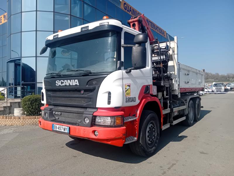 Camion Scania P 410 Benne Bi-benne