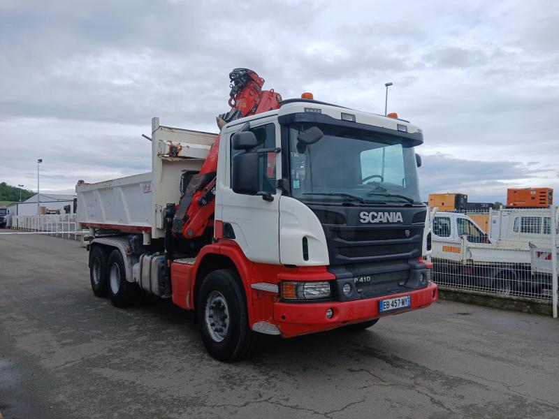 Camion Scania P 410 Benne Bi-benne