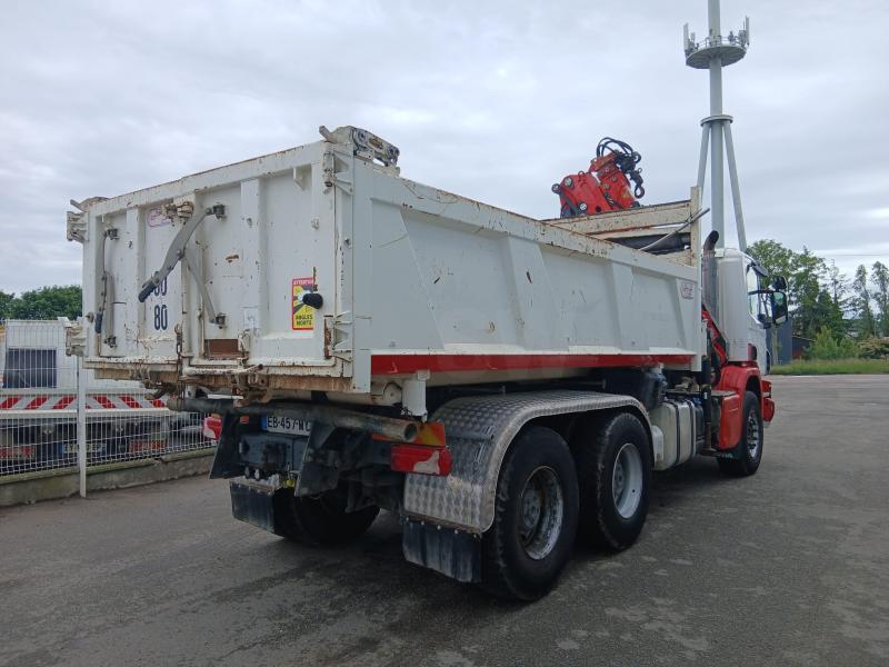 Camion Scania P 410 Benne Bi-benne