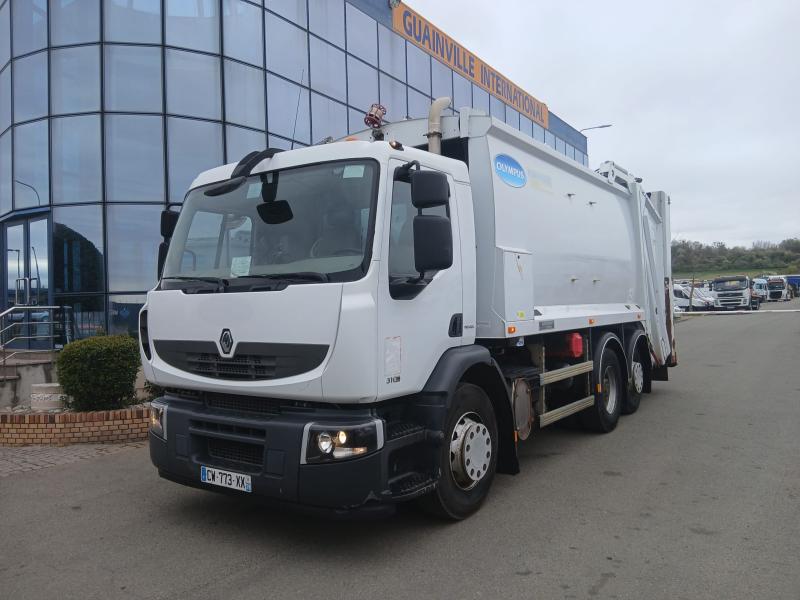 Engin de voirie Renault Premium 310 DXI Camion benne à ordures ménagères