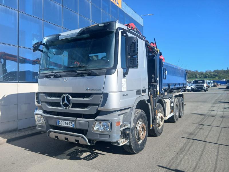 Camion Mercedes Actros 4141 Benne Bi-benne
