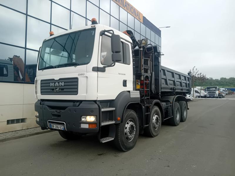 Camion MAN TGA 35.350 Benne Bi-benne