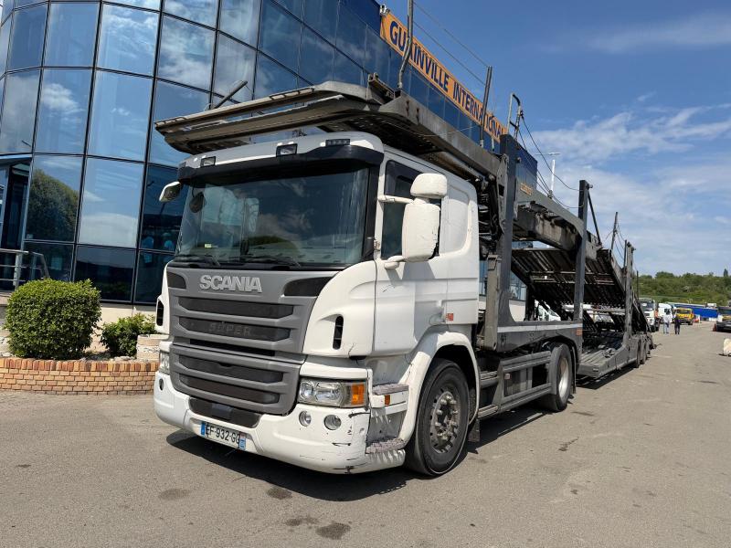 Camion remorque Scania P 450 Porte voitures