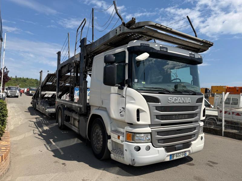 Camion remorque Scania P 450 Porte voitures